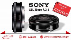Lente Sony SEL 20mm F/2.8